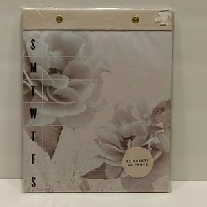 Indigo 52 week desk calendar/ planner